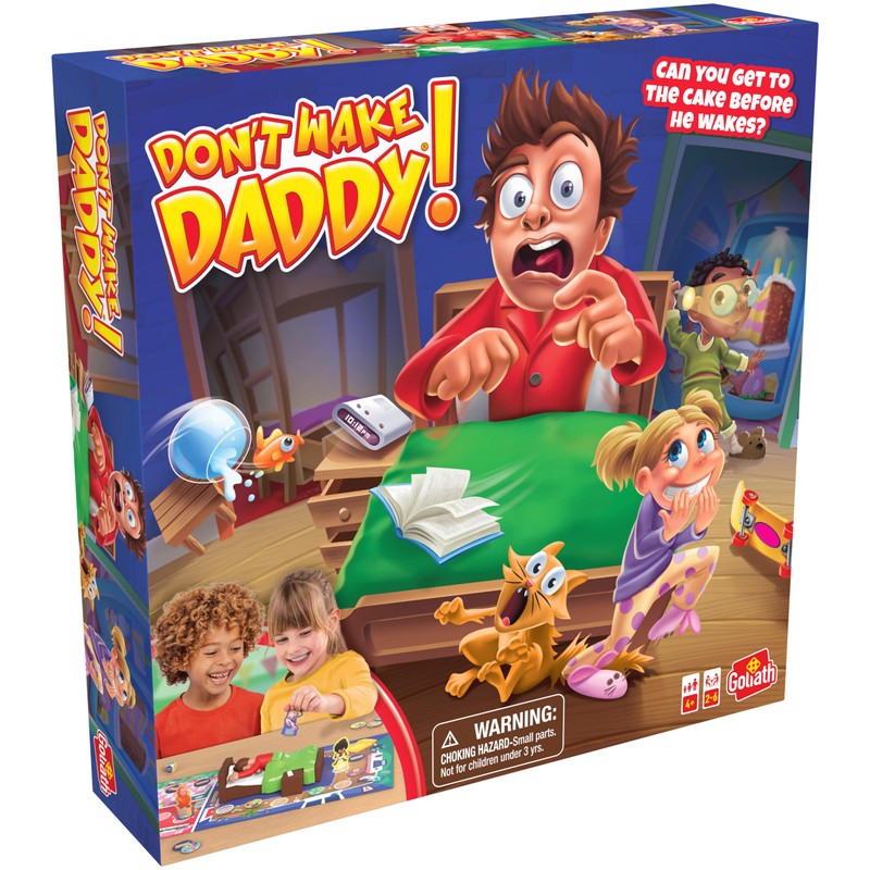 Goliath Don't Wake Daddy Board Game | Surprise Action Game