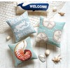 Makers Collective Wool Hook Pillow Shoppe Decorative Pillow, Square, Mermaid