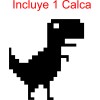 Sticker Calca Dinosaurio Sin Internet