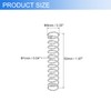 sourcing map 2Pcs Compression Springs, 1mm Wire Diameter x 9mm