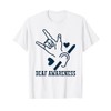 Support Hearing Loss & Deaf Awareness T-Shirt