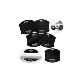 OuTLife Door Handle Protector Tufts Accessories Door Guard Car Door Protective Film Magnetic Absorption Scratch Scratch Resistant Easy Installation Suitable for All Vehicles 6pcs (Yaris Cloth)