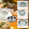 Pack of 2 tea strainers, tea strainer for loose tea,