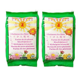 Foo Lung Ching Kee Glutinous Rice Flour 450g (Pack of 2)