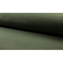 Lambskin Polar Fleece Fabric Material - Khaki, 1Mtr 150cm x 100cm