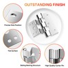 SuperDi 3 Pack Door Hinges Replacement for Combination Doors Compatible