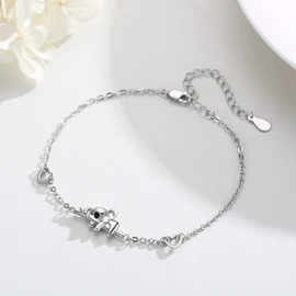 Midir&Etain Koala Bracelet 925 Sterling Silver Koala Bear Bracelet Cute Animal Jewellery Koala Gifts for Women Girls Girlfriend
