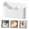 OHPHCALL 1Set Hanging Storage Basket Wall Mounted Organizer Box for