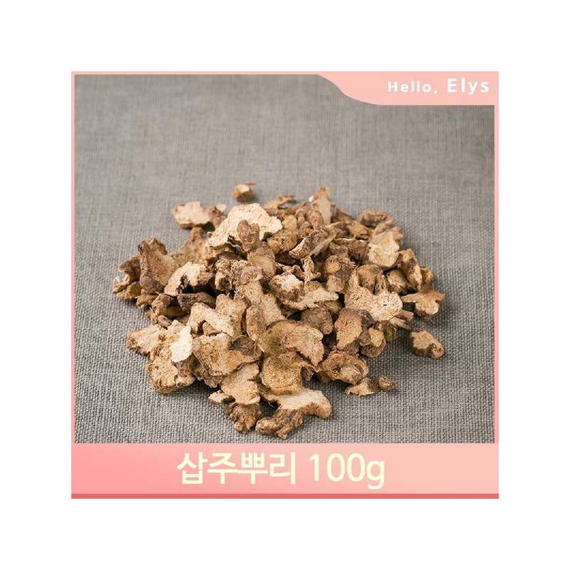 중국산 삽주뿌리 창출 편 약초 삽주차 창출주 100g Chinese Dandelion