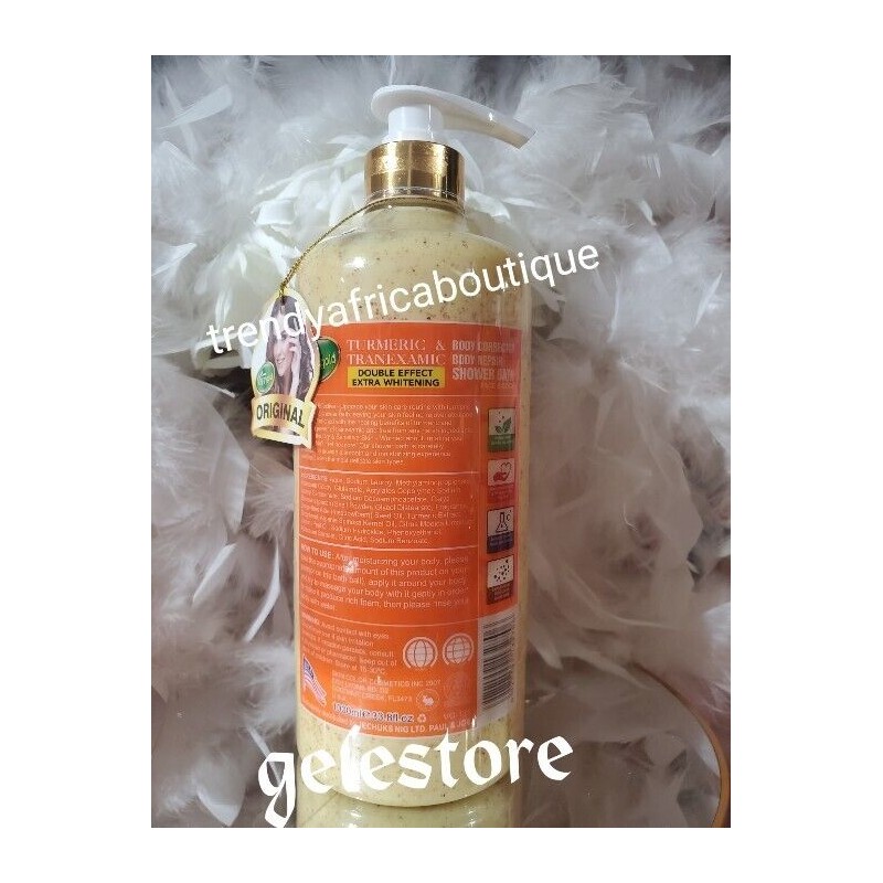 Veetgold Turmeric Double Effects Extra Whitening Body Repair Shower Gel.