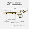 Hair Cutting Scissors Thinning Shears Kit ULG Professional Barber Hairdressing