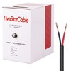 FiveStarCable 18/2 Gauge Low Voltage Cable Wire - 1000 ft,