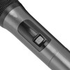 Wireless Handheld Microphone Professional Grade Cardioid Shape UHF Wireless Mic
