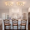 ABEAJAT Kitchen Light Fixtures - 3-Lights Multi-Directional Ceiling Lamp with