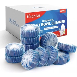 Vacplus Automatic Toilet Bowl Cleaner Tablets Bathroom Toilet Tank Cleaner New
