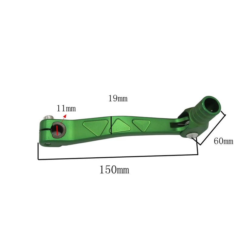 11mm CNC Folding Kickstart Kick Start Starter Lever for ATV