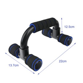 flintronic Push Up Bars, Pushup Stand, Strength Training - Workout Stands, Cushioned Foam Handles Grip, Non-Slip Sturdy Structure Push Up Bars for Men & Women Gym Exercise Equipment Floor Fitness