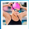 Sporti - Gorro de natación de silicona multicolor