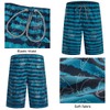 iCKER Men's Shorts, Swimming Trunks, Beach Shorts, Board Shorts, Quick-Drying