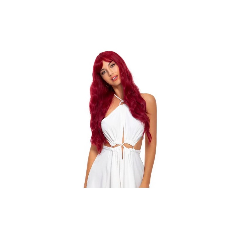 Pelucas para Mujer de Moda, Peinado Ondulado Esponjoso, 26"/66 cm,