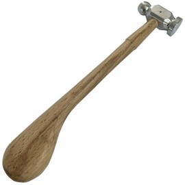 Jewellers Tools 1" chasing hammer Repouse ball pein planishing metal 24mm face