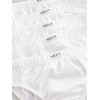 NEXT 100% Cotton Briefs - Pack of 5, White, 3