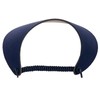 MG Women's Cotton Solid String Sun Visor Hat, Navy
