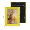 Yellow Picture Frame 4x6, Wall and Tabletop Display