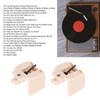 2PCS Record Player Needles Replacement Turntable Needles with Stylus Cleaning