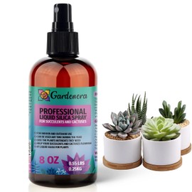 𝐒𝐔𝐏𝐄𝐑𝐈𝐎𝐑 Liquid Silica Boost Fertilizer and Supplement Spray for Succulents and Cactuses Plants – Pre-Mixed, Ready-to-Use Liquid Silicon Plant Superfood Mist for Indoor & Outdoor Plants – 8oz