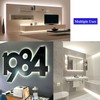 JUNWEN Battery Operated LED Strip Lights with Remote Daylight White,