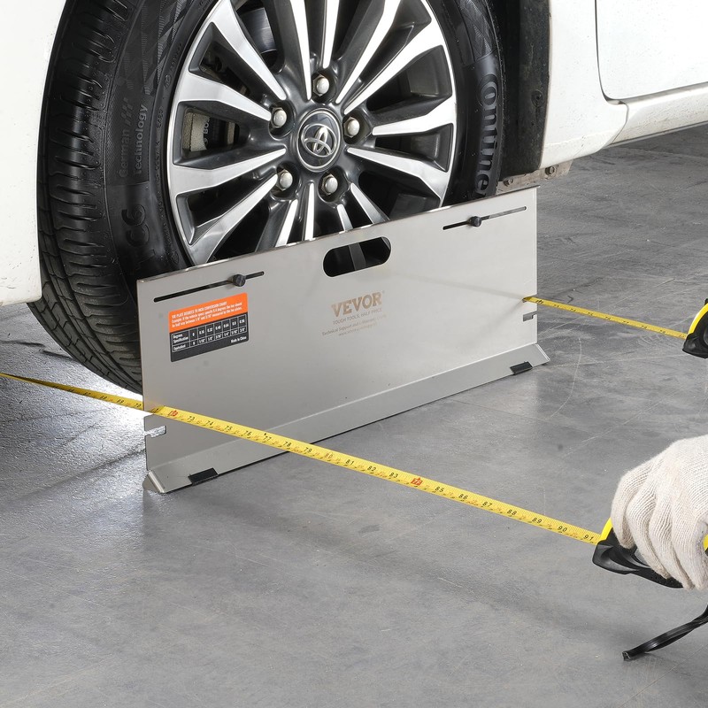 VEVOR Wheel Alignment Tool, 2-Pack Alignment Tool Toe Plates, Stainless