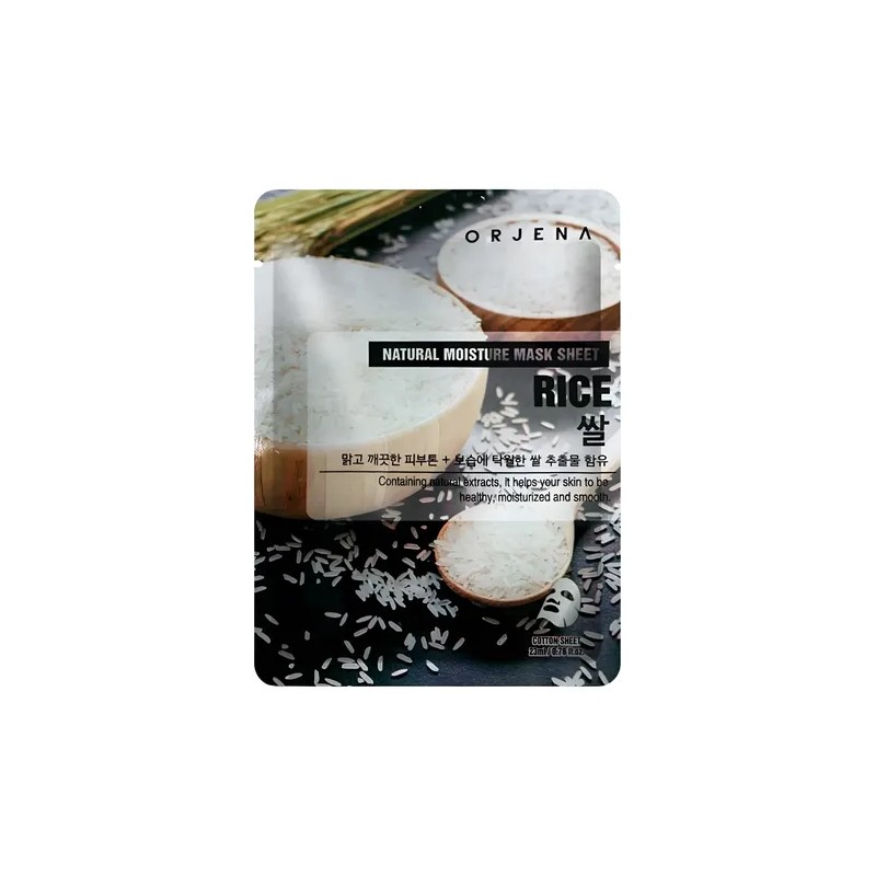 Mascarilla Facial Orjena De Arroz 10 Piezas