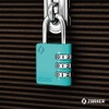 ZARKER XD35-M 3 Digit Dial Lock Padlock, Mint Color, Gymnasium,