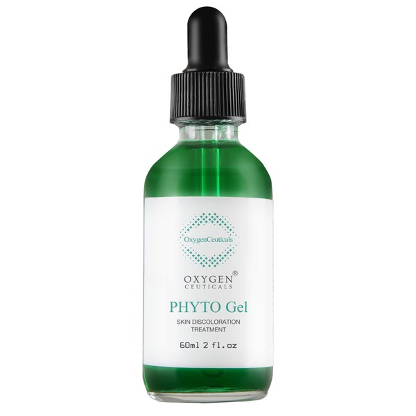 OxygenCeuticals Phyto Gel 60ml/2oz | Korean Oil Free Facial Serum | Skin Brightening and Discoloration Treatment for Hyperpigmentation
