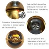 BAISASY 2 Inch Stem Caster Wheels with Brake, Metric Size