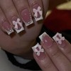 Press On Nails, Beauty Pattern Summer Cute Glue on Nails,