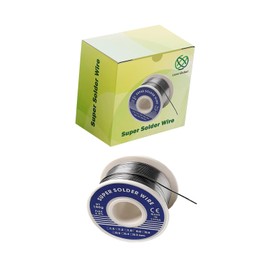 Luxe Global Super Solder Wire, High Purity 15-85, Tin Lead Rosin Core Solder, Solder Flux(0.8mm,50g), Content 2.0%,Soldering Accessories.