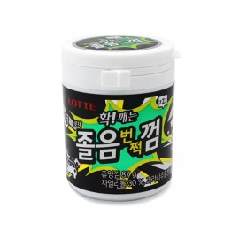 Lotte Wake Up Strong Mint Menthol Gum with Xylitol prevent from drowsiness made Korea