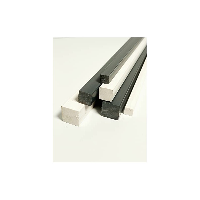 PVC Square Bar 30 x 30 mm Long 1000 mm