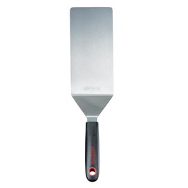 Chef Master 90280 High Heat Turner Spatula, 8" x 4" Blade | Heat Resistant Handle | Slip Resistant Grip | Dishwasher Safe