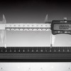 20 cm Aluminium Alloy Ruler, Stainless Steel Ruler for Measurement,