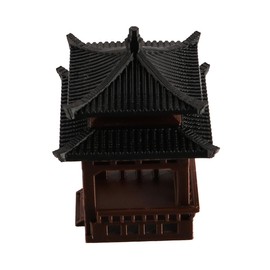 Namvo Mini Pagoda Statue for Fairy Garden Zen Garden Chinese Pavilion Sculpture Japanese Home Office Decor Meditation Ornaments Decorative Accessories