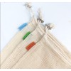 ZONADA Set of 9 Biodegradable Cotton Fruit & Veggie Mesh