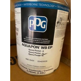 ppg (1) Gallon PPG Aquapon WB EP Epoxy Pasel - A