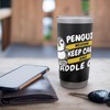 Keep Calm And Waddle On King Penguin Emperor Penguin Stainless