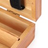 Wooden Box Antique Rectangle Children Stationery Case Desktop MultiFunction Storage