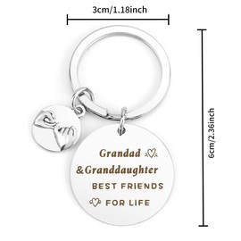 Fathers Day Grandad Gifts, Grandad Gifts, Gifts for Grandad Fathers Day, Grandad Birthday Gifts, Gifts for Grandad, Grandad Gift, Grandad Keyring, Grandpa Gifts from Granddaughter, Best Grandad Gifts
