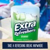 EXTRA Refreshers Spearmint Chewing Gum, 40 Pieces (Pack of 4)