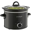 Crockpot 2-Quart Classic Slow Cooker Small Slow Cooker Black